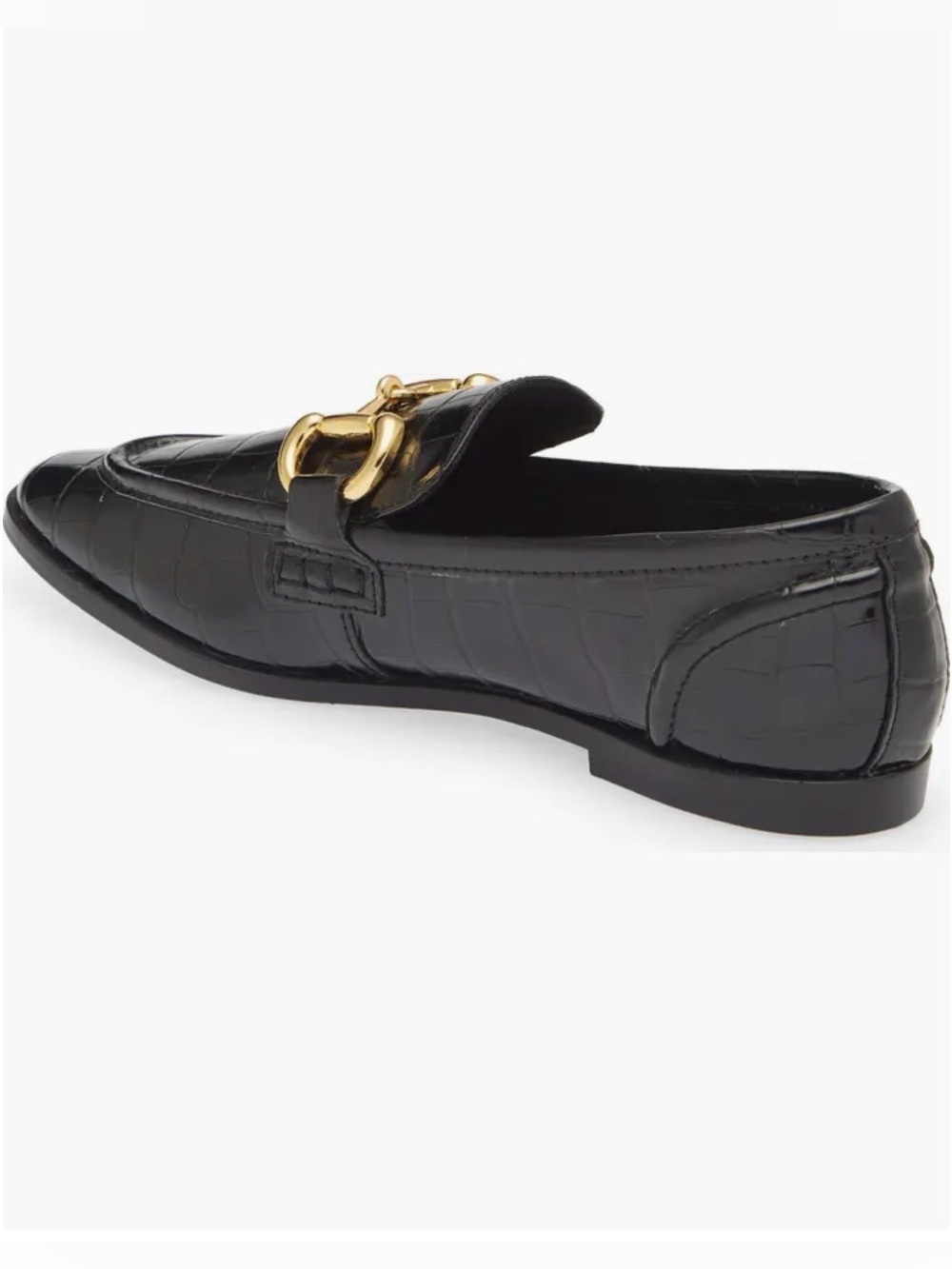 Jeffrey Campbell Velviteen loafers 9.5 black horsebit quiet luxury slip on - Picture 13 of 14